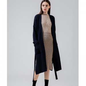 Losse, stijlvolle en casual Australian Wool Cardigan65003#