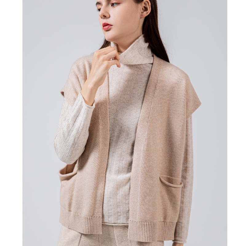 Mode-trend Simple All-Match Gebreide Short Cardigan Jacket 68027#